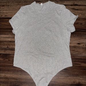 BP grey bodysuit